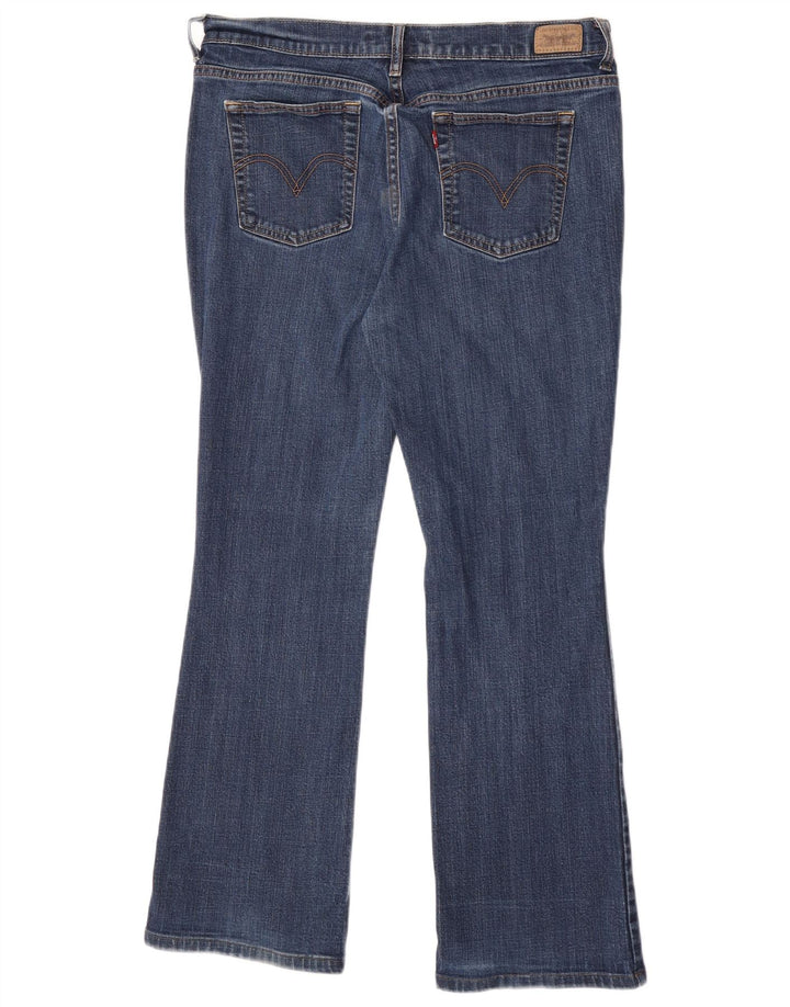 Levi's Jean bootcut 512 pour femme US 12 Large W32 L30 Bleu Coton