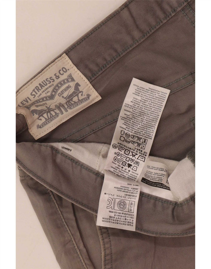 Levi's Pantalon Chino Regular Homme W36 L32 Gris Coton