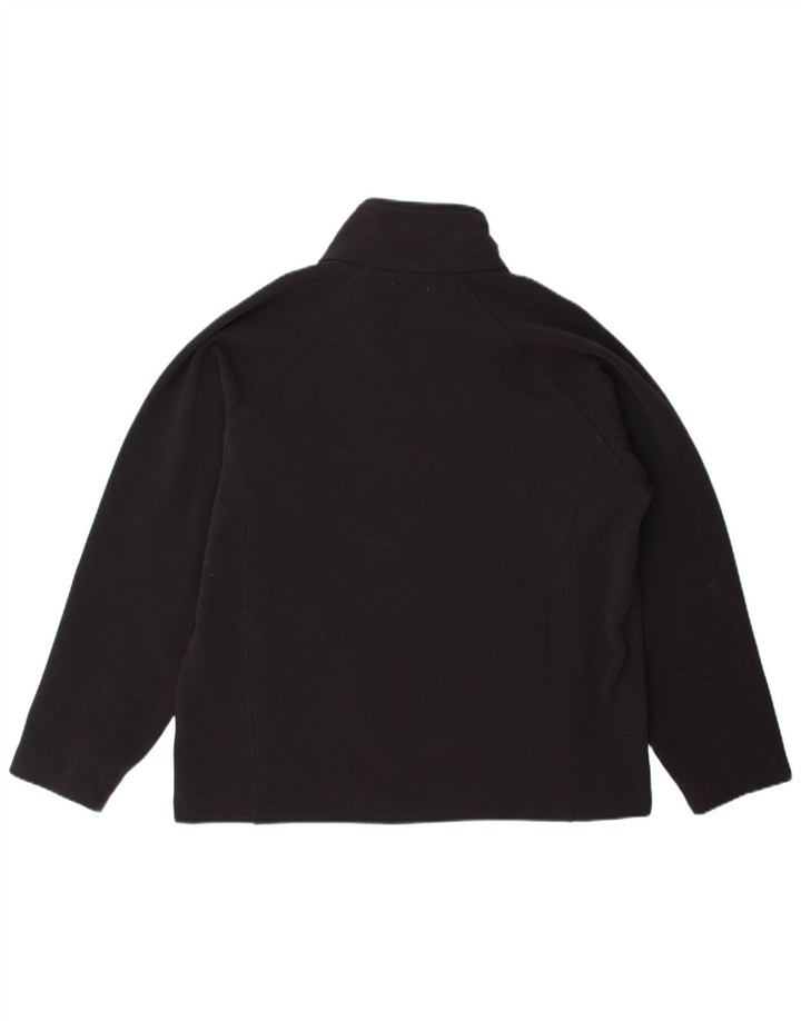 Kappa Veste de survêtement pour femme UK 18 XL Noir Polyester
