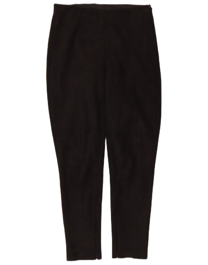 Zara Pantalon décontracté slim pour femme Medium W28 L27 Noir