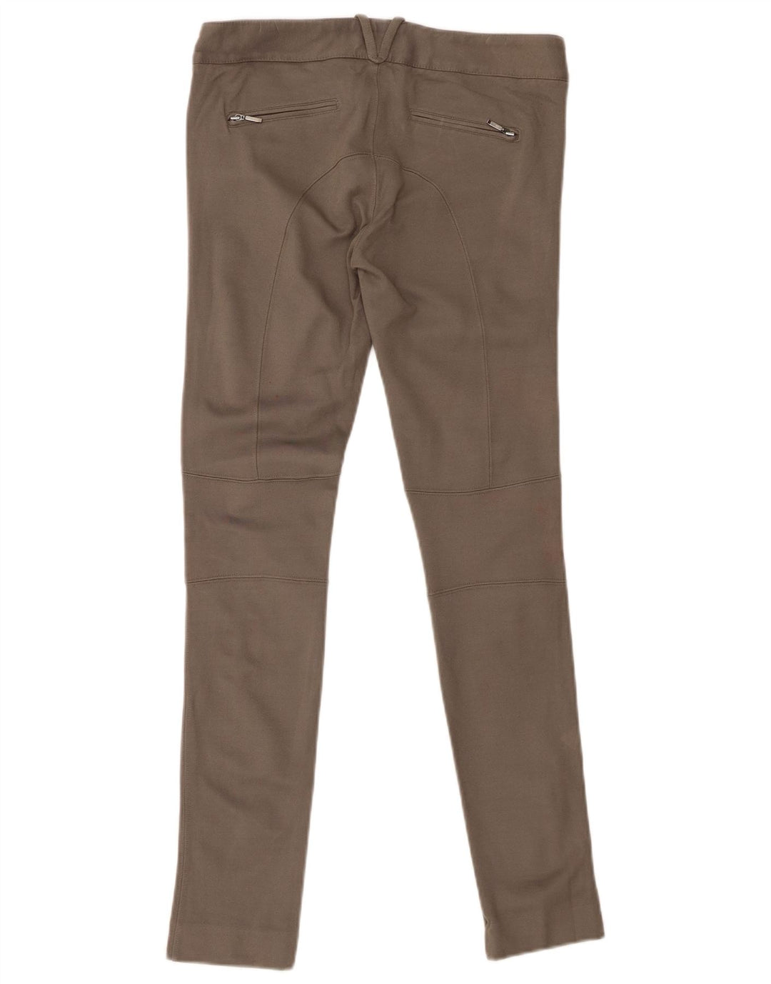 MASSIMO DUTTI Pantalon décontracté skinny pour femme EU 36 XS W26 L29 Kaki Modal