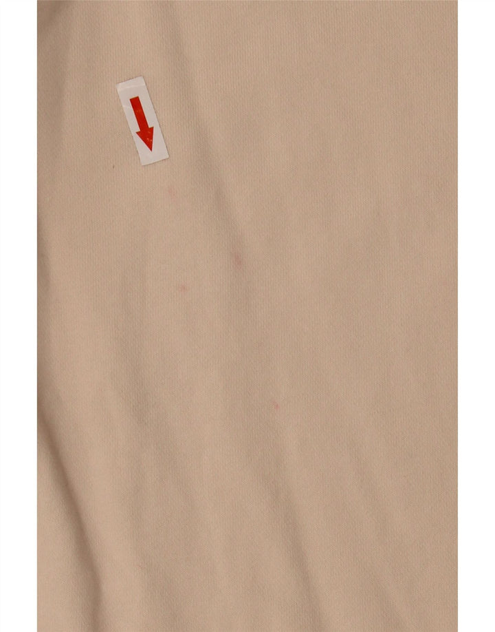Nike Sweat-shirt pour femme UK 14 en coton beige moyen