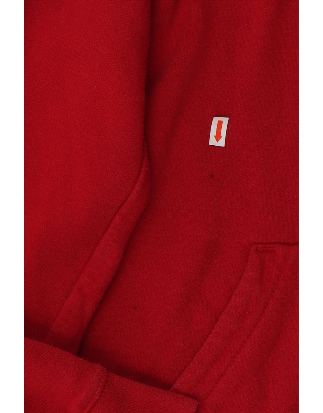 JORDAN Pull à capuche garçon 12-13 ans Grand Rouge Coton