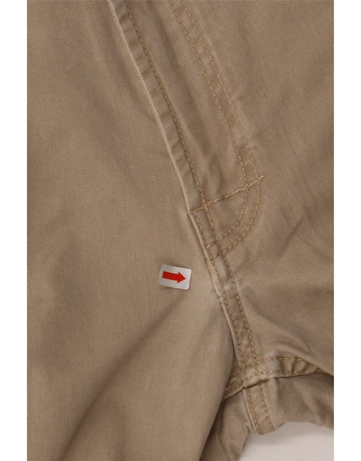 IZOD Pantalon décontracté droit d'eau salée pour homme W32 L30 Coton beige
