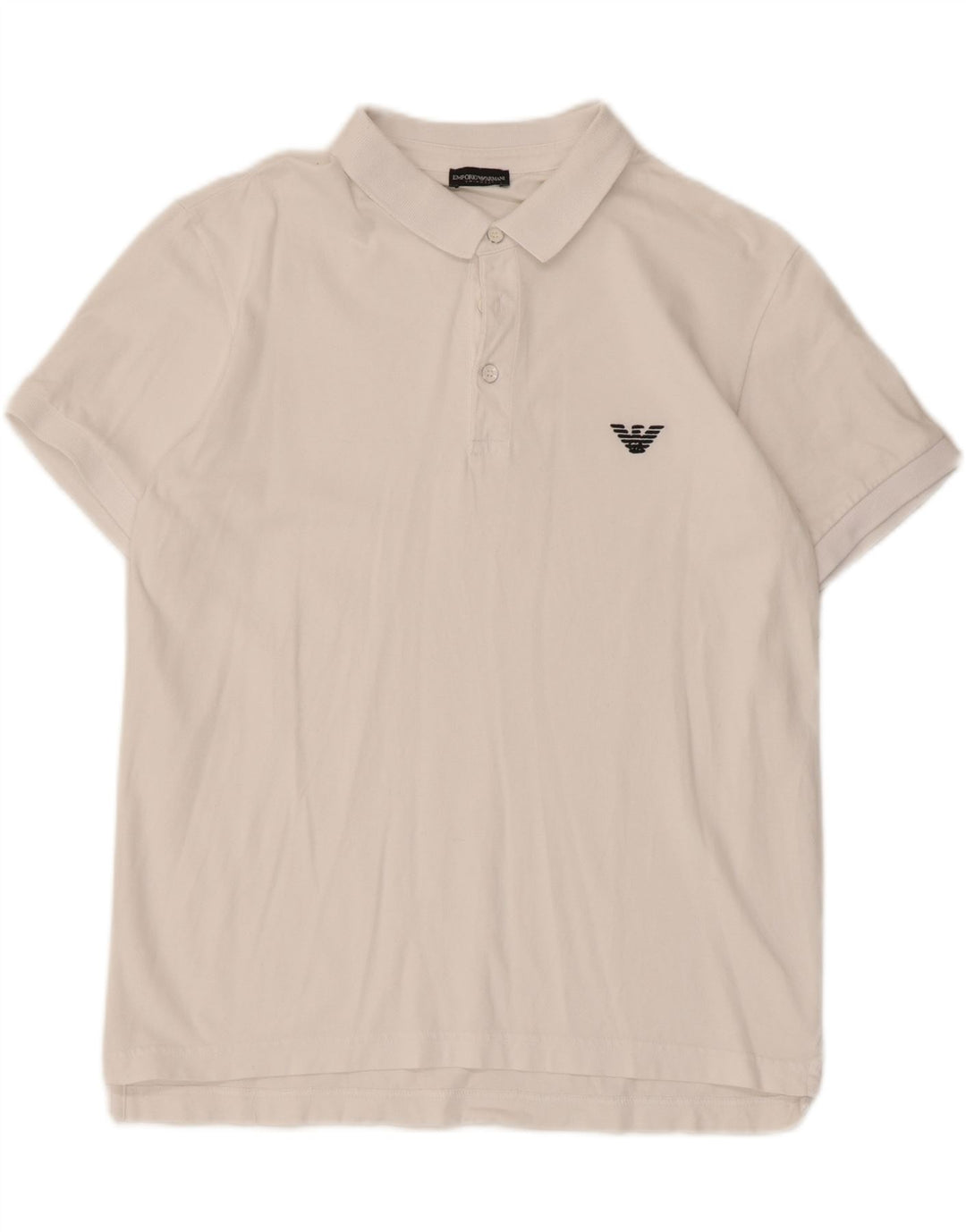 Polo Homme Emporio Armani Blanc Moyen