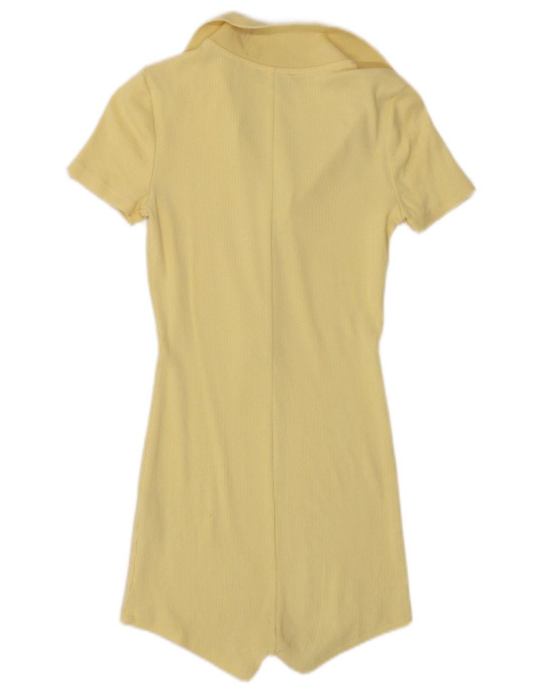 Zara Combishort à manches courtes pour femme UK 8 Small Jaune