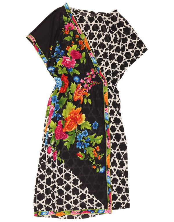 robe fourreau femme vintage UK 14 Medium Multicolore Floral