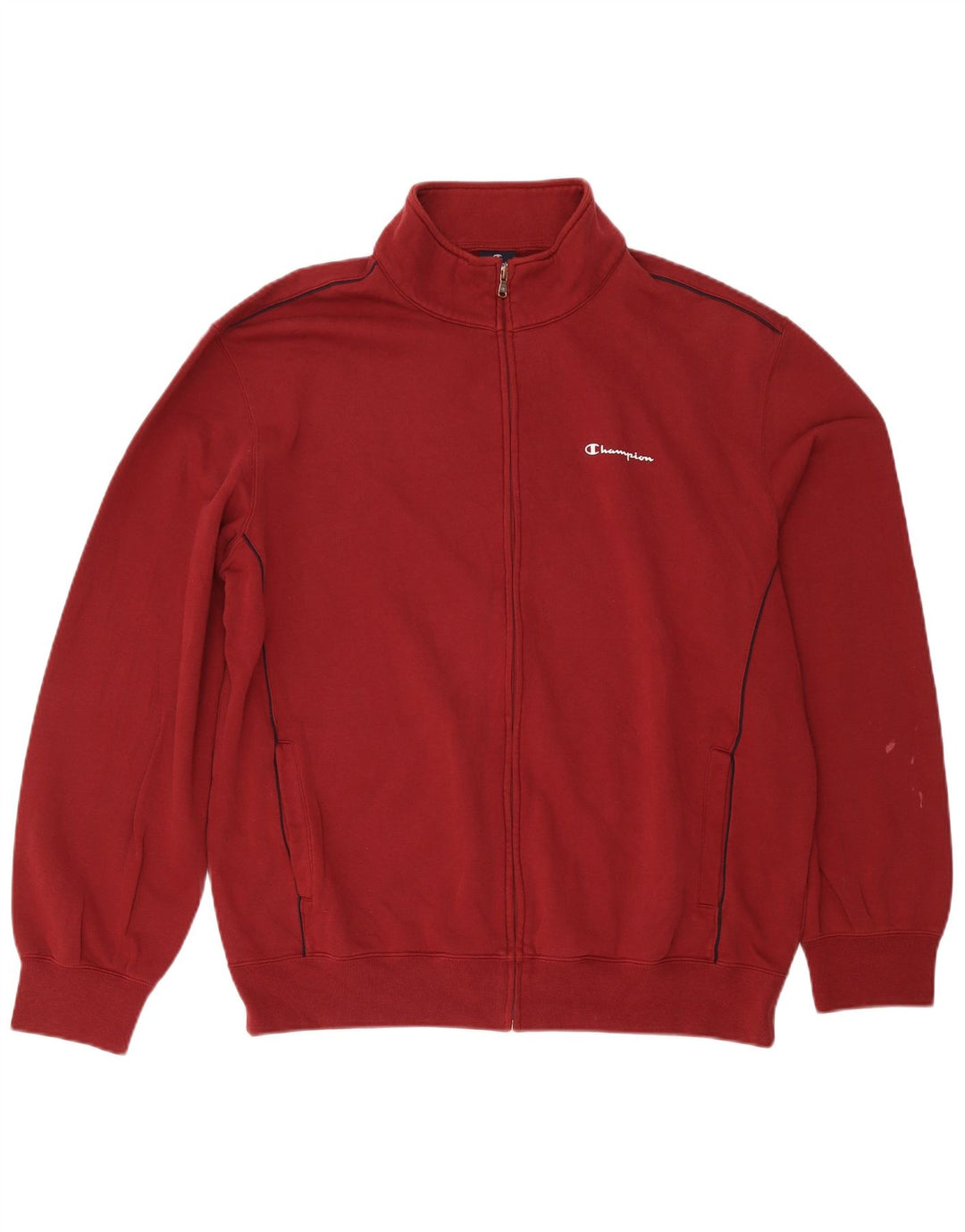 Champion Veste de survêtement pour homme 3XL en coton bordeaux