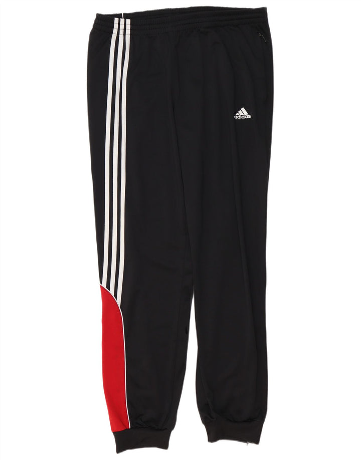 ADIDAS Pantalon de survêtement pour homme UK 46/48 XL Noir Colourblock