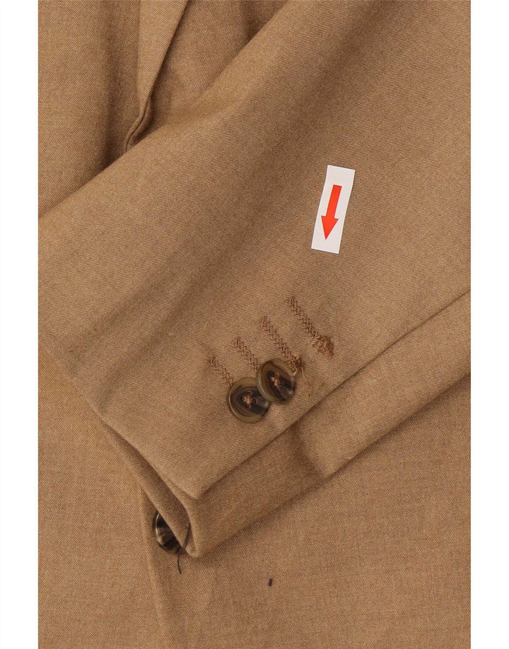 Angelo Litrico Mens By C&A 2 Button Blazer Jacket EU 52 Large Marron