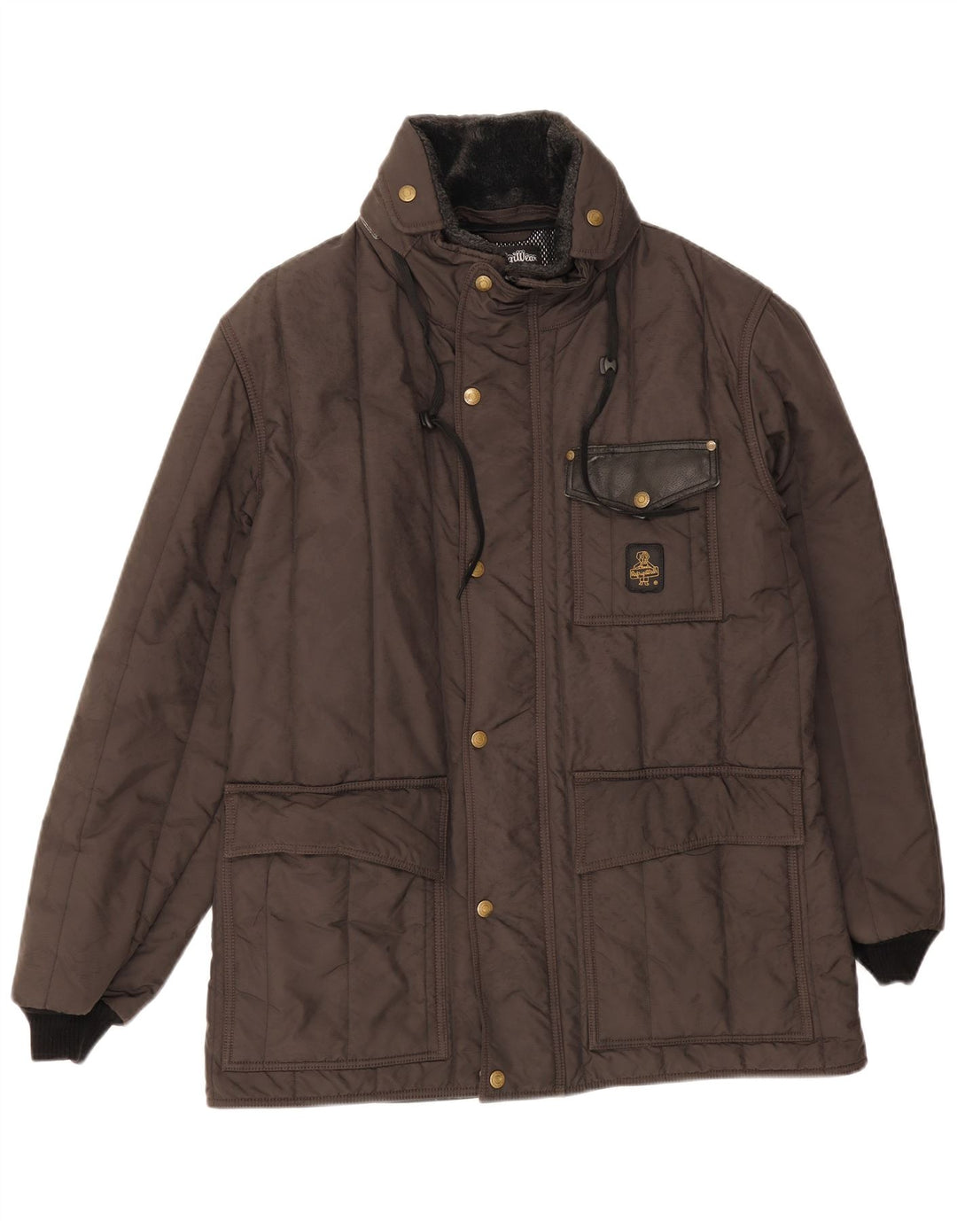 Refrigiwear Veste matelassée pour homme UK 38 Medium Noir
