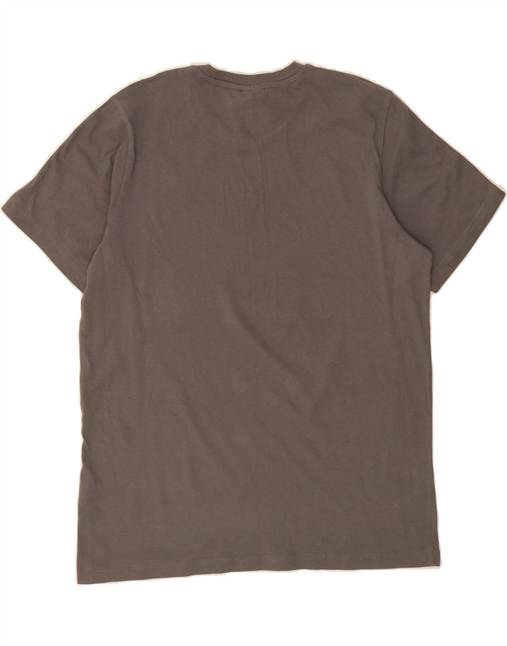 ADIDAS Mens T-Shirt Top Large Grey Cotton Vintage Adidas and Second-Hand Adidas from Messina Hembry 