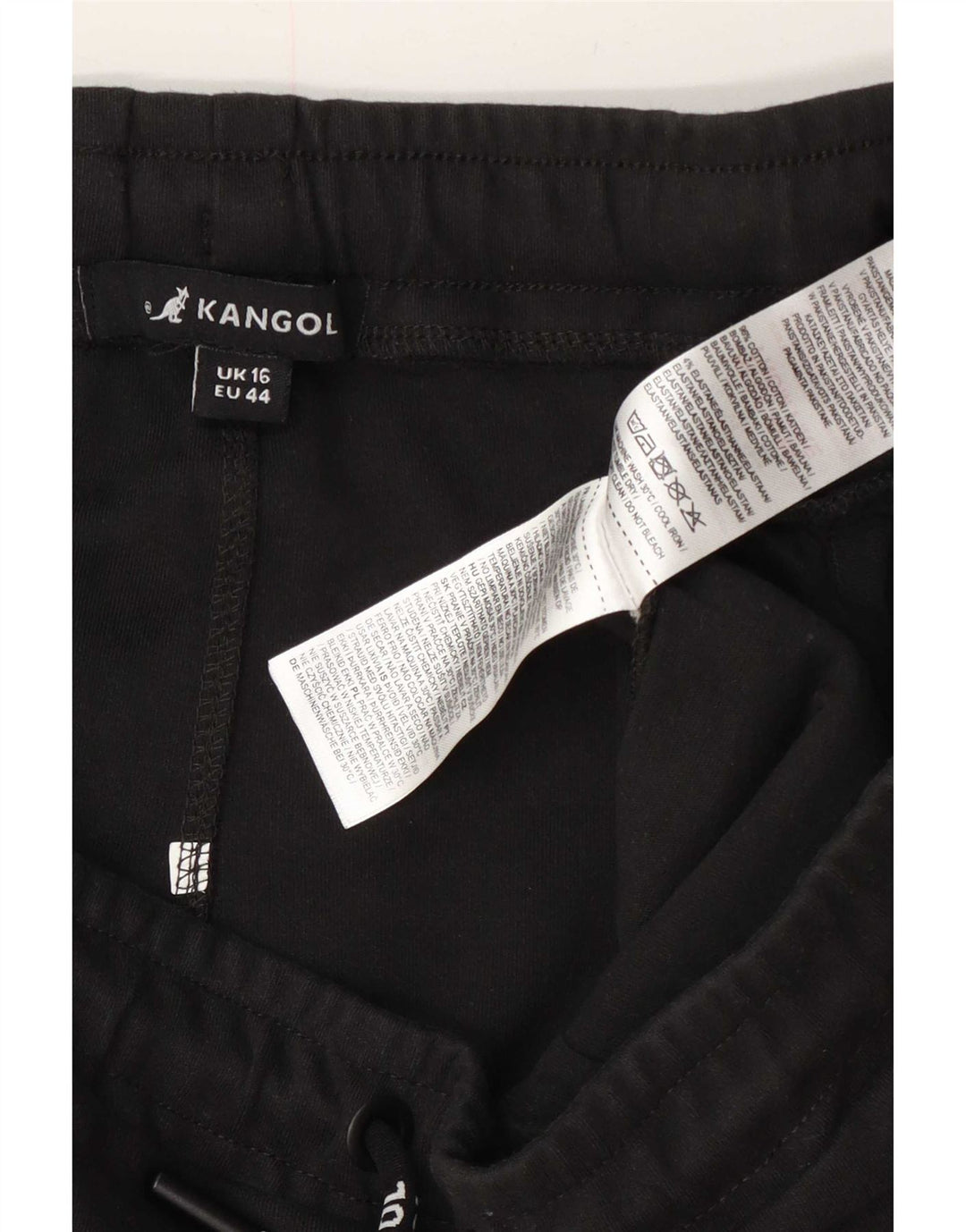 Kangol Short de sport pour femme UK 16 Large Gris Coton