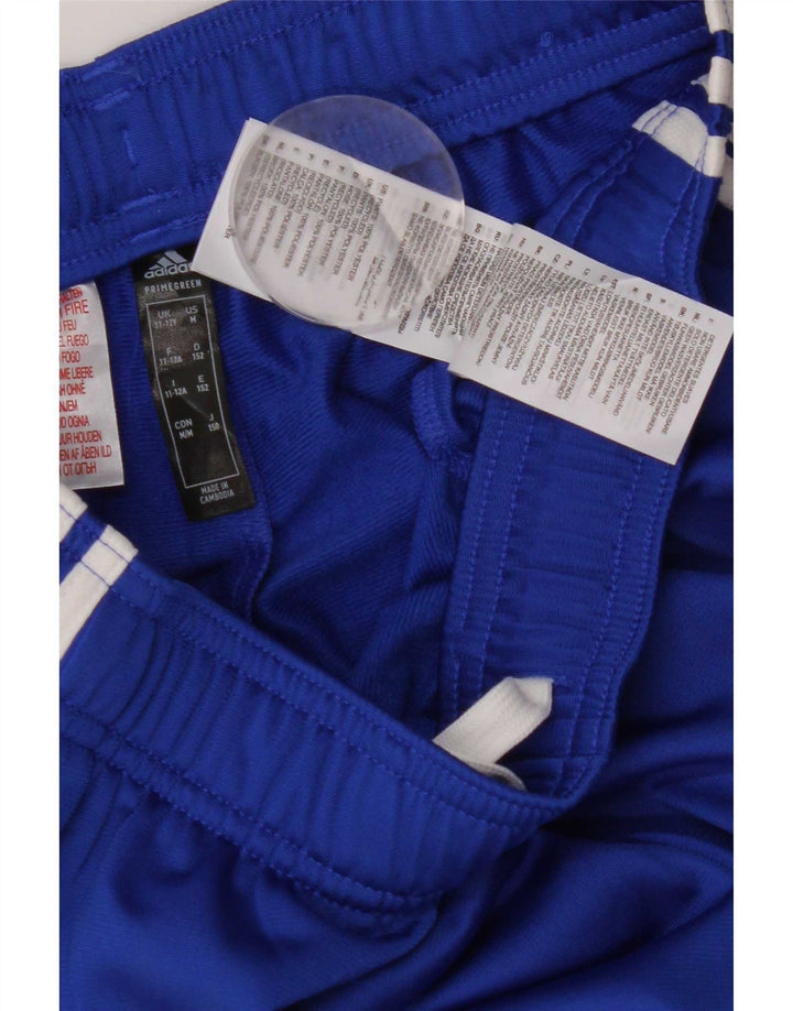 Adidas Pantalon de Survêtement Garçon Joggers 11-12 ans Bleu Polyester