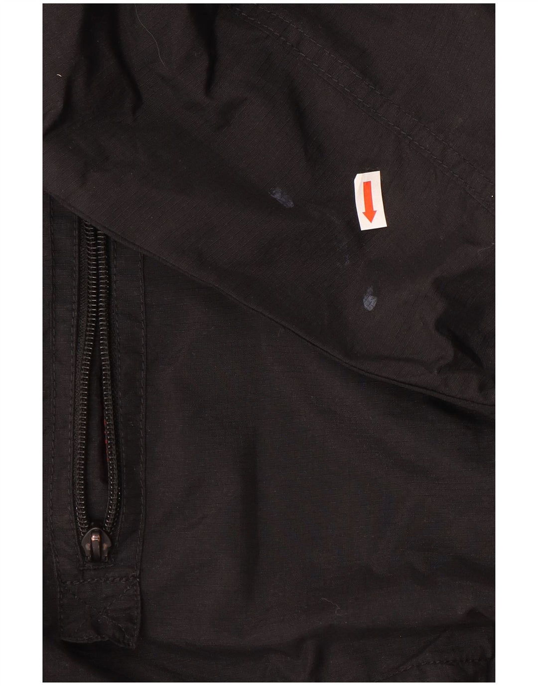 ANIMAL Veste de pluie à capuche pour homme UK 42 XL Nylon noir