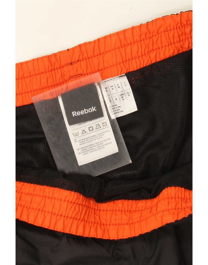Reebok Pantalon de Survêtement Joggers Homme Noir Moyen Polyester