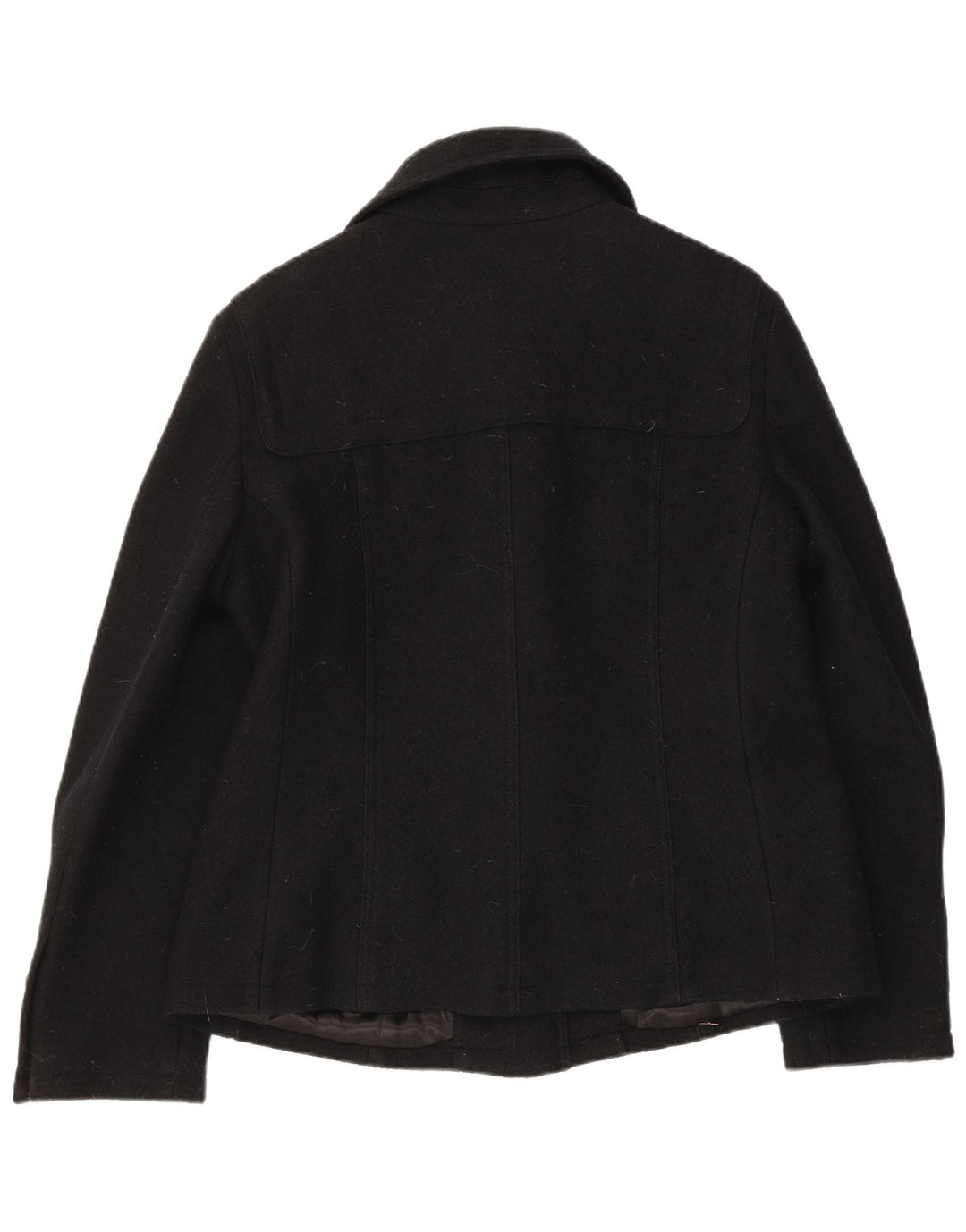 Dolomiten Duffle Jacket Femme IT 48 XL Noir Laine Vierge