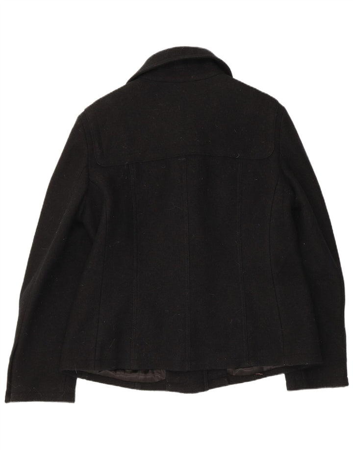 Dolomiten Duffle Jacket Femme IT 48 XL Noir Laine Vierge