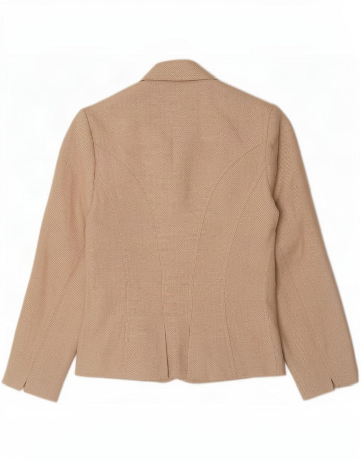 Ralph Lauren Veste blazer à 7 boutons pour femme US 8 Lin beige moyen