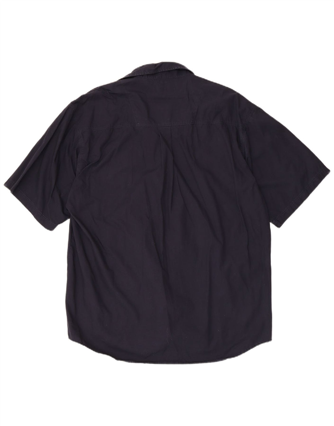 Lerros Chemise à Manches Courtes Homme XL Bleu Marine Coton