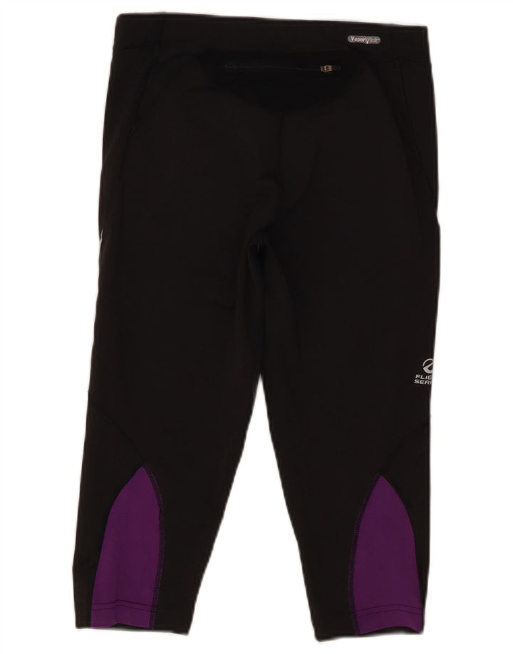 Legging Capri The North Face pour femme UK 14 Medium Black Colourblock