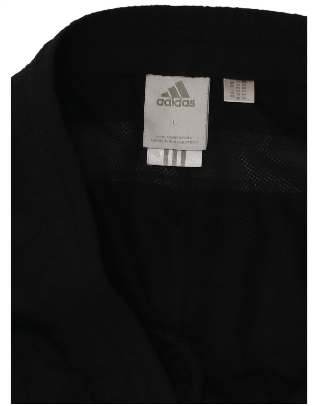 ADIDAS Pantalon de survêtement pour hommes Large Noir Colorblock Polyester