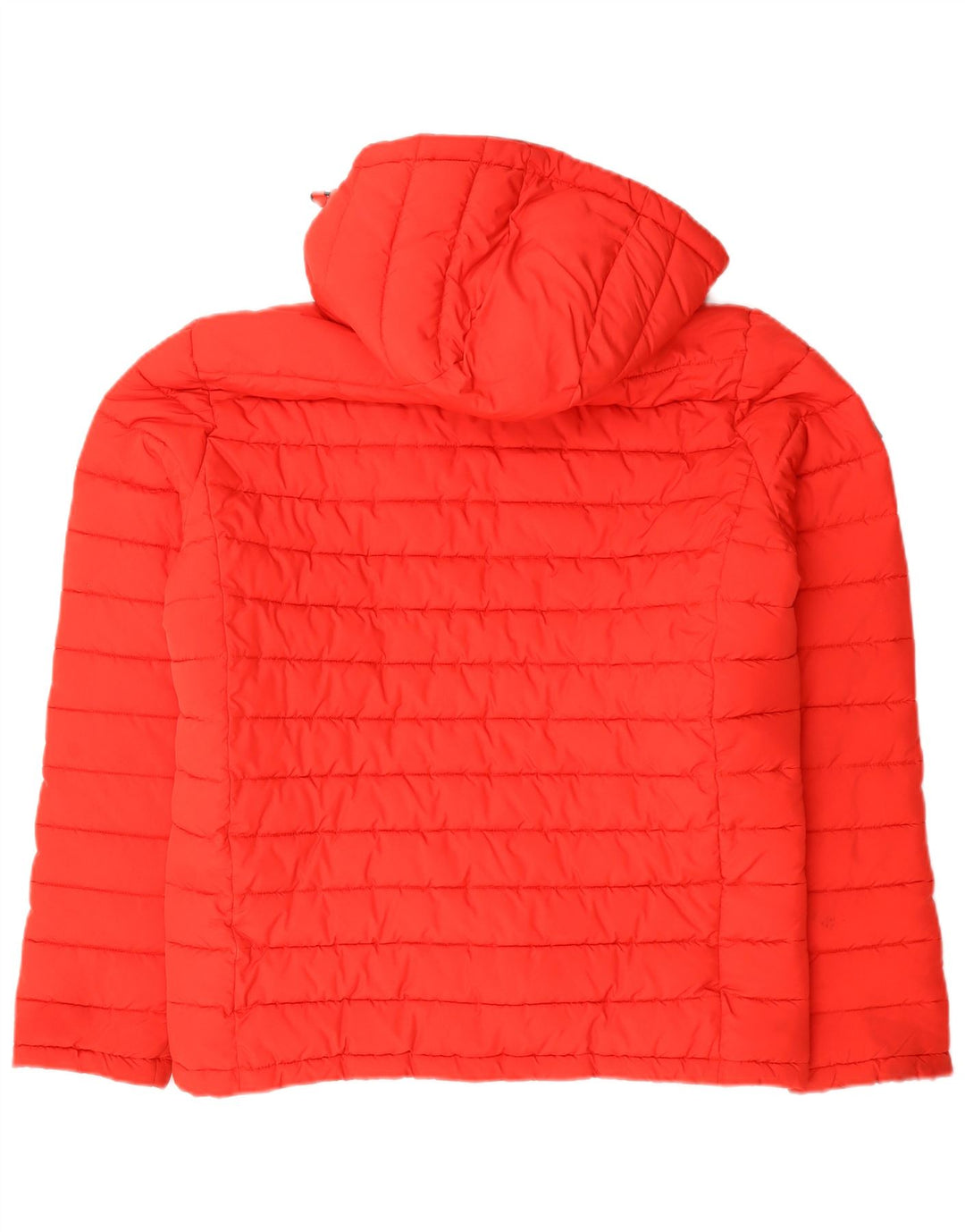 Superdry Veste matelassée à capuche pour hommes UK 40 Large Rouge Polyester