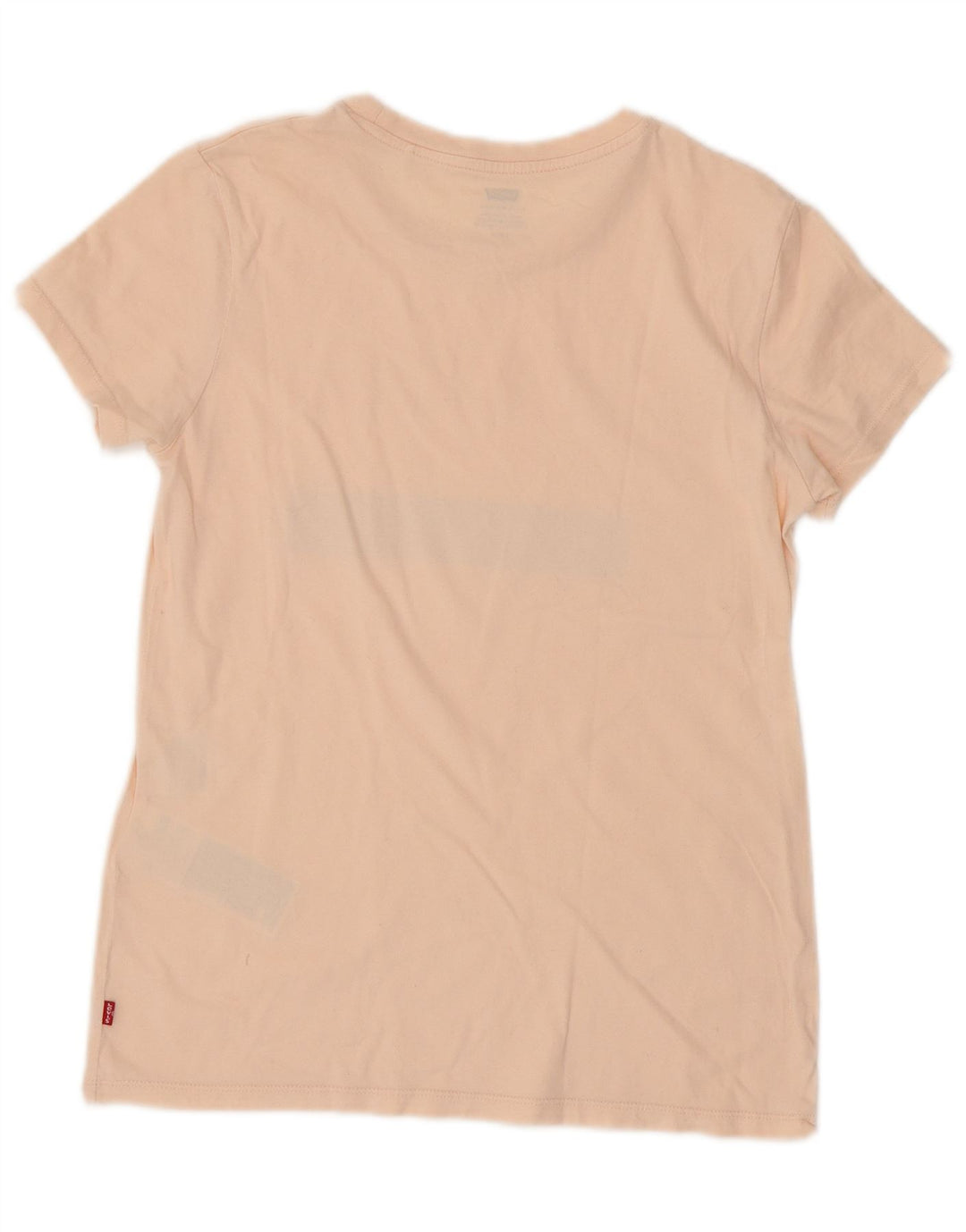Levi's T-Shirt Graphique Femme UK 10 Petit Rose Coton