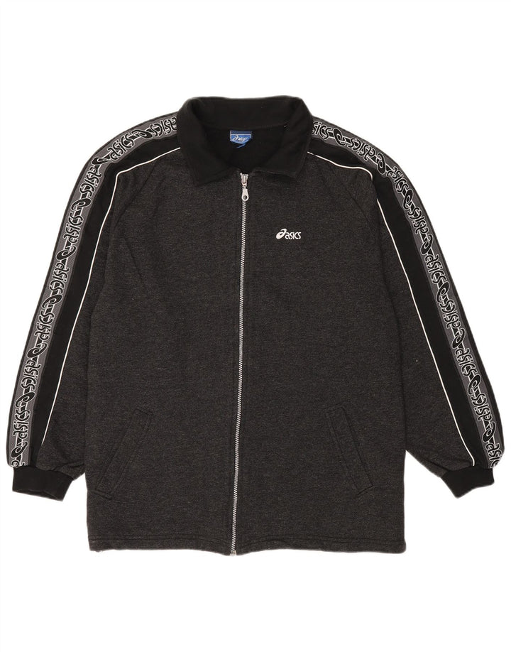 ASICS Veste de survêtement graphique pour hommes XL Gris
