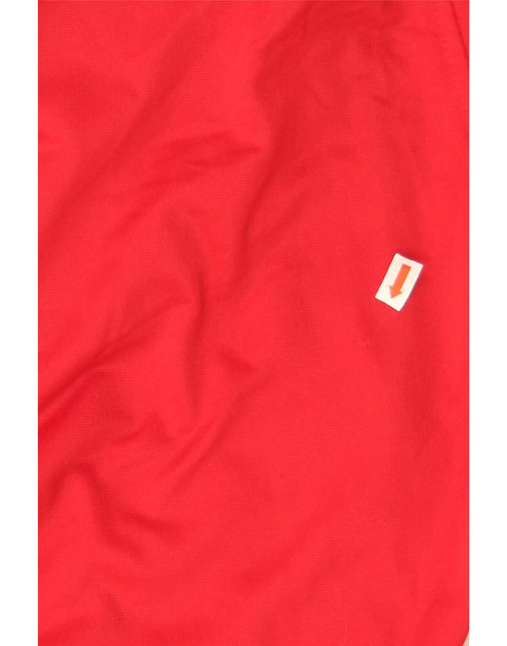 Asics Pantalon de survêtement pour femme UK 8 Small Rouge Polyester