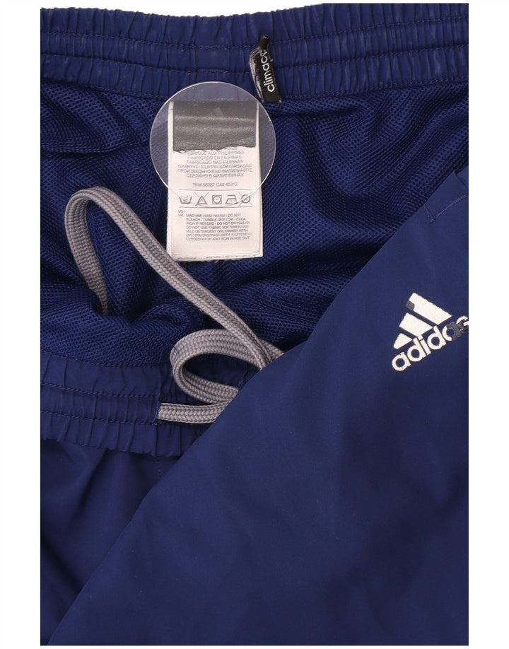 Adidas Pantalon de survêtement Climacool pour homme Large Bleu marine Polyester