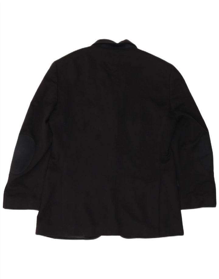 Ader Veste Blazer 3 Boutons Homme IT 48 Cachemire Noir Moyen