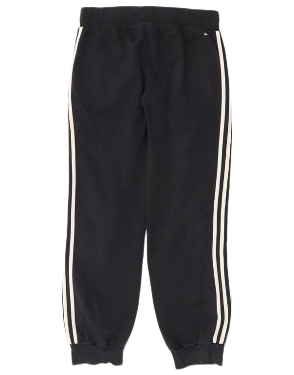 Adidas Pantalon de survêtement pour femme Joggers UK 8/10 Petit coton noir