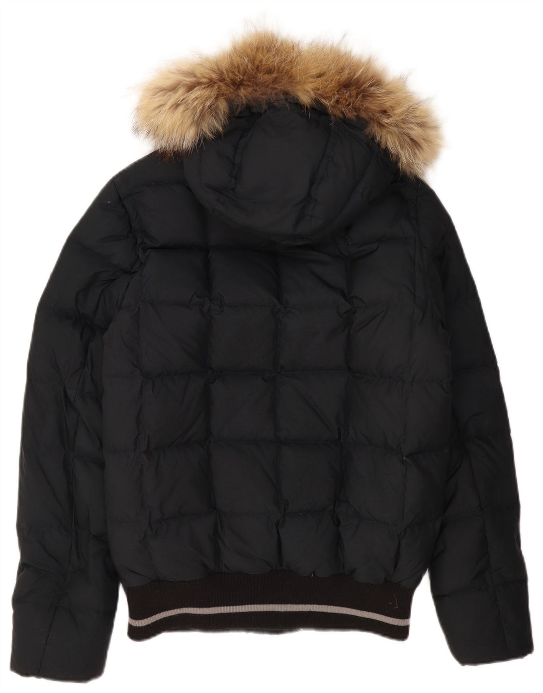 DOLOMITE Veste matelassée à capuche pour homme UK 36 Small Noir Polyester