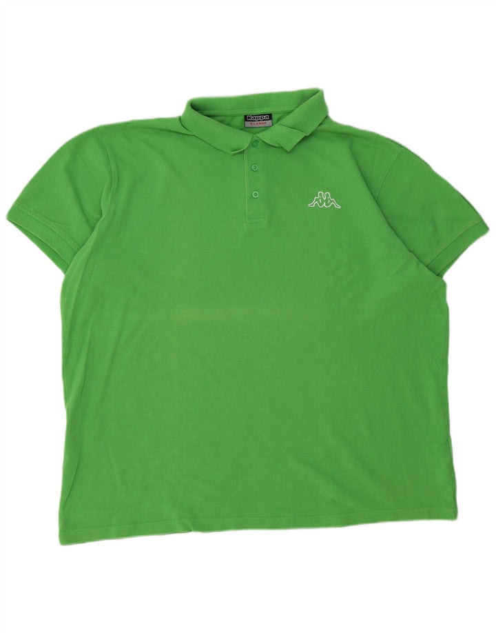 KAPPA Polo Homme XL Vert Coton