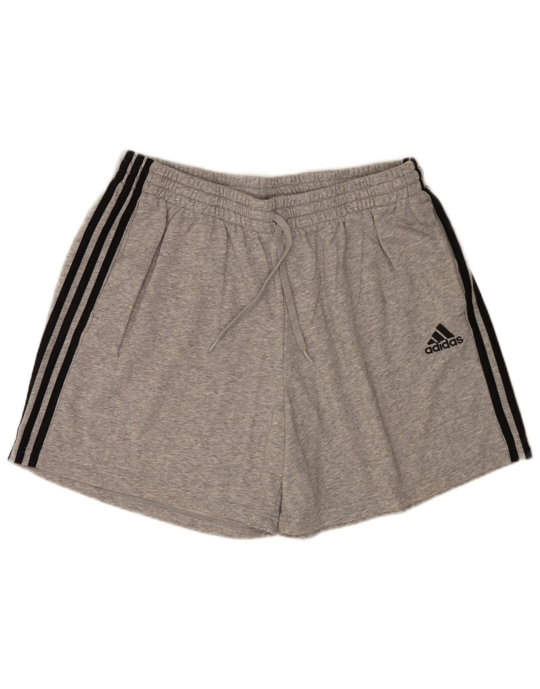 Adidas Short de sport pour homme 2XL Gris Coton