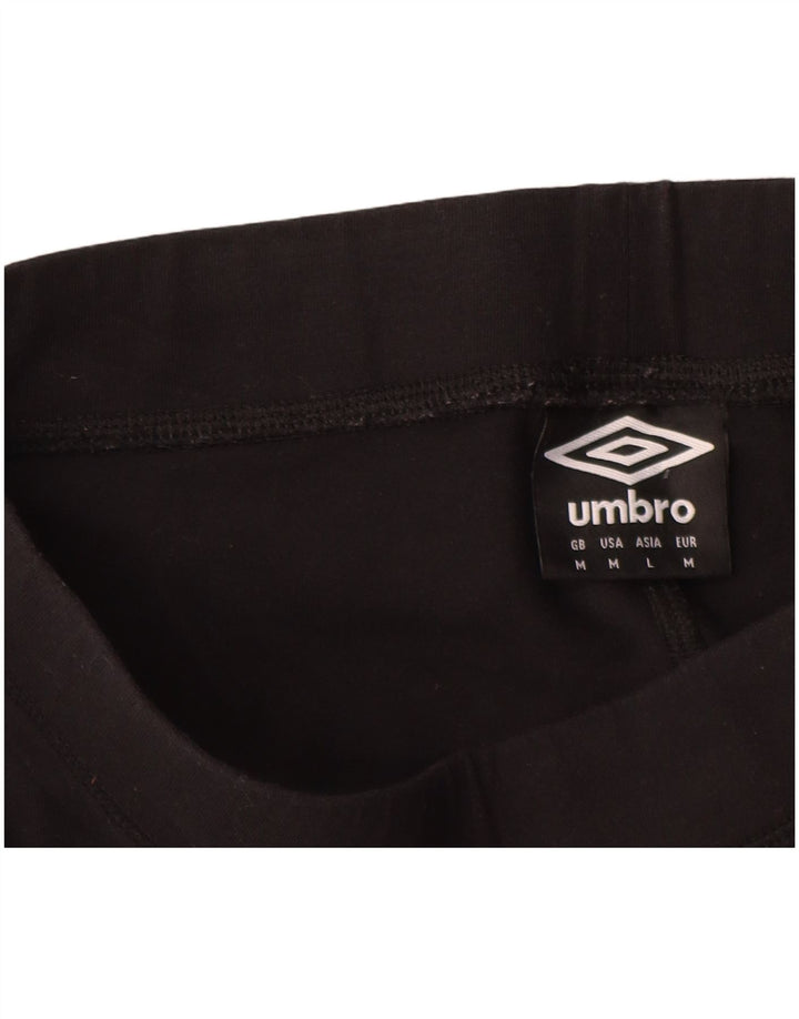 Umbro Leggings graphiques pour femmes UK 42 coton noir moyen