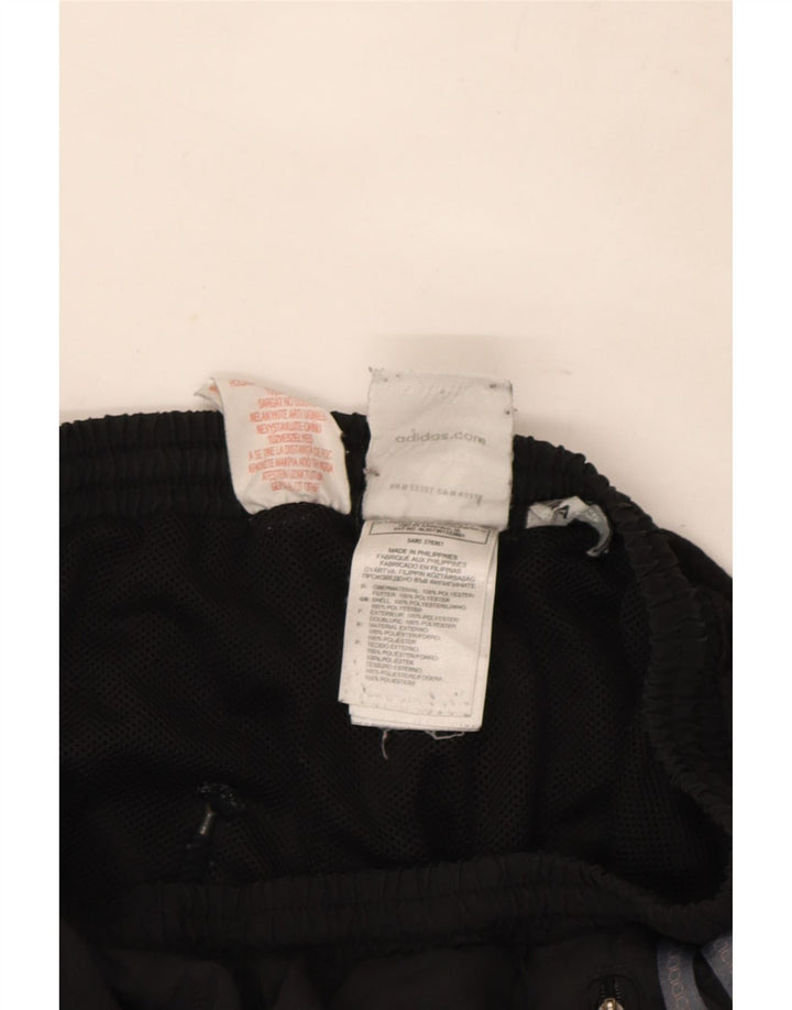 Adidas Pantalon de Survêtement Garçon 13-14 ans Noir Colourblock Polyester
