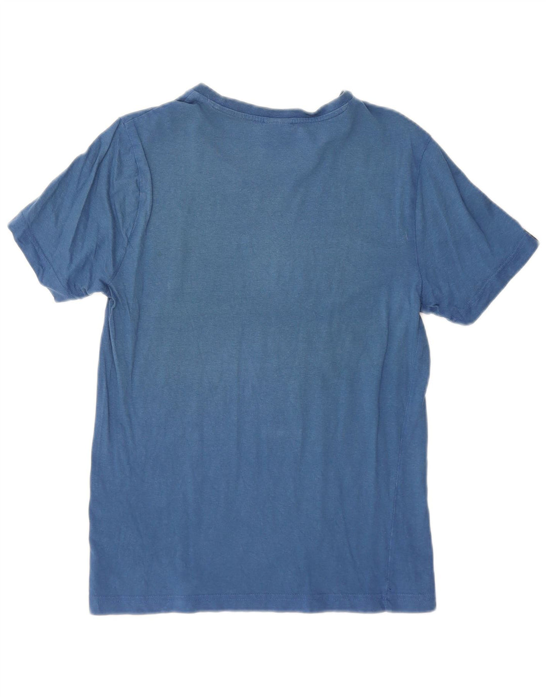 PUMA Mens Graphic T-Shirt Top Small Blue Cotton