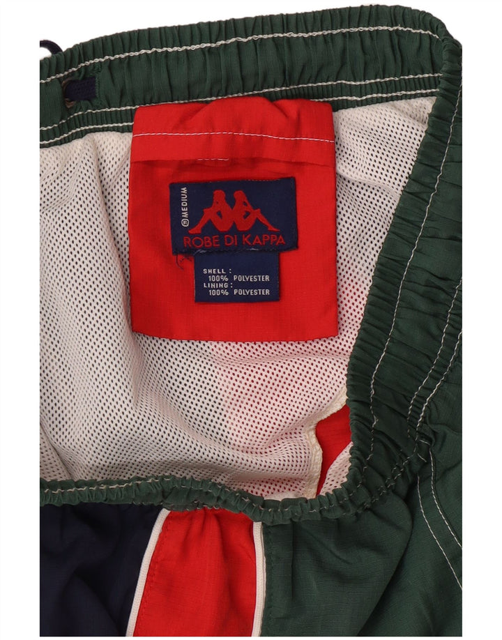 KAPPA Short de Bain Homme Vert Moyen Colourblock Polyester