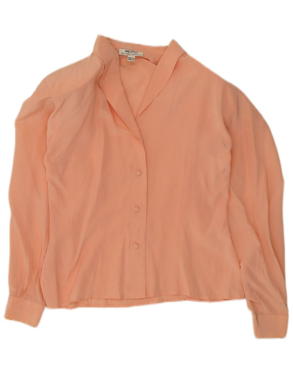 MOTIVI Chemisier Femme UK 12 Soie Rose Moyen