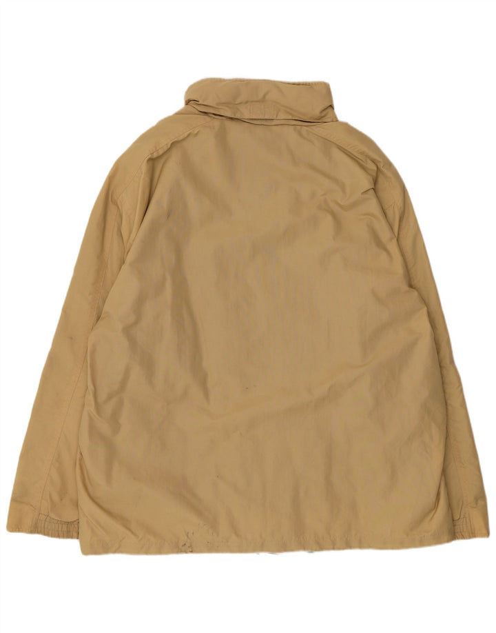 Kappa Veste de Pluie Homme UK 42 XL Beige Polyamide