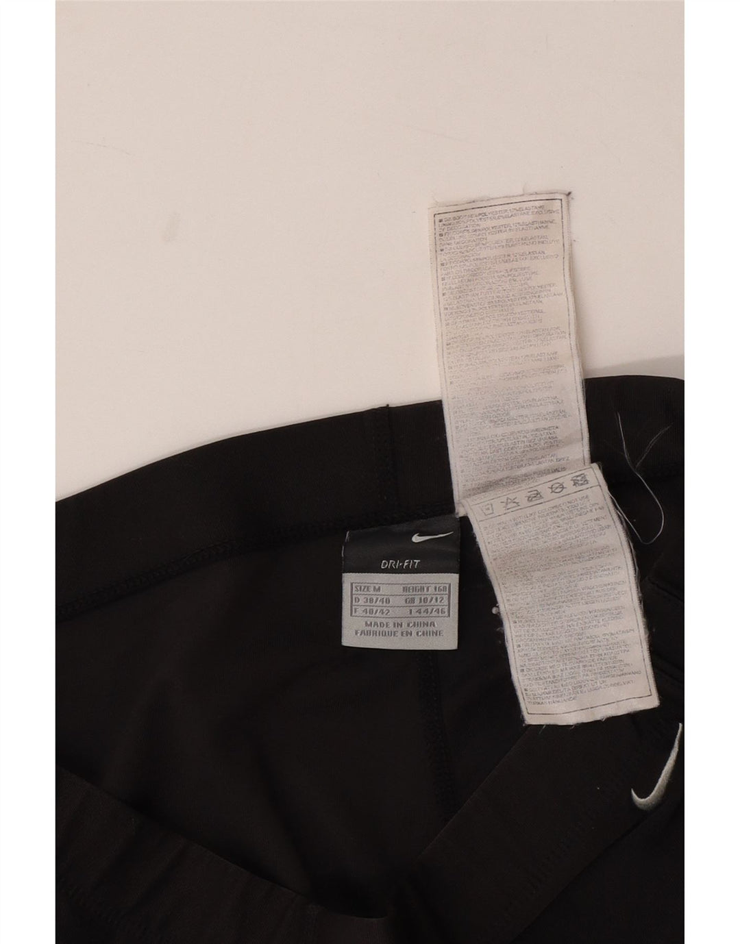 NIKE Pantalon de survêtement Dri Fit Capri pour femme UK 10/12 Noir moyen