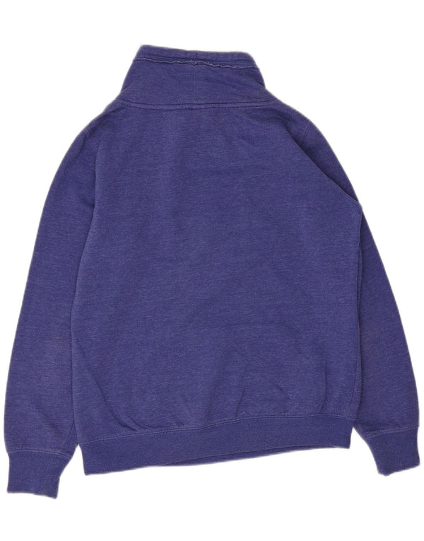 Champion Sweat-shirt graphique pour femme UK 14 Bleu moyen Coton