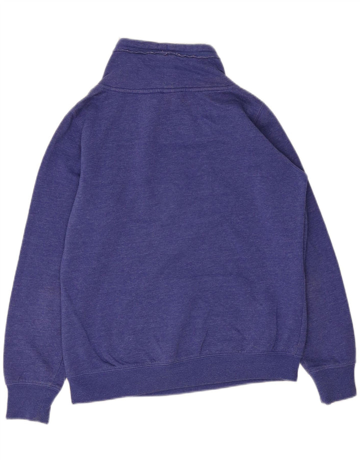 Champion Sweat-shirt graphique pour femme UK 14 Bleu moyen Coton