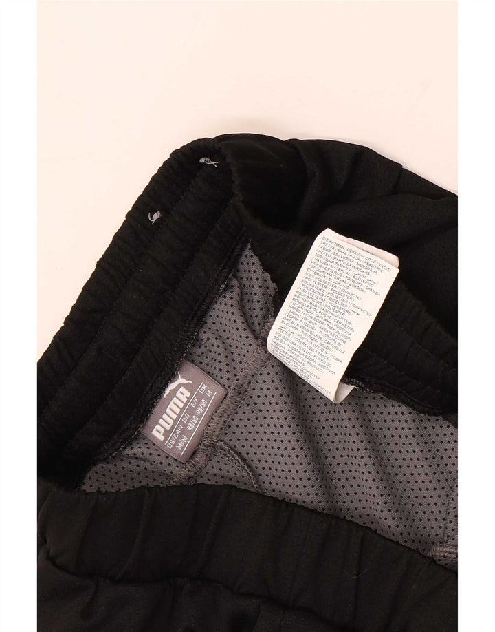 Puma Short de Sport Homme Noir Moyen Polyester