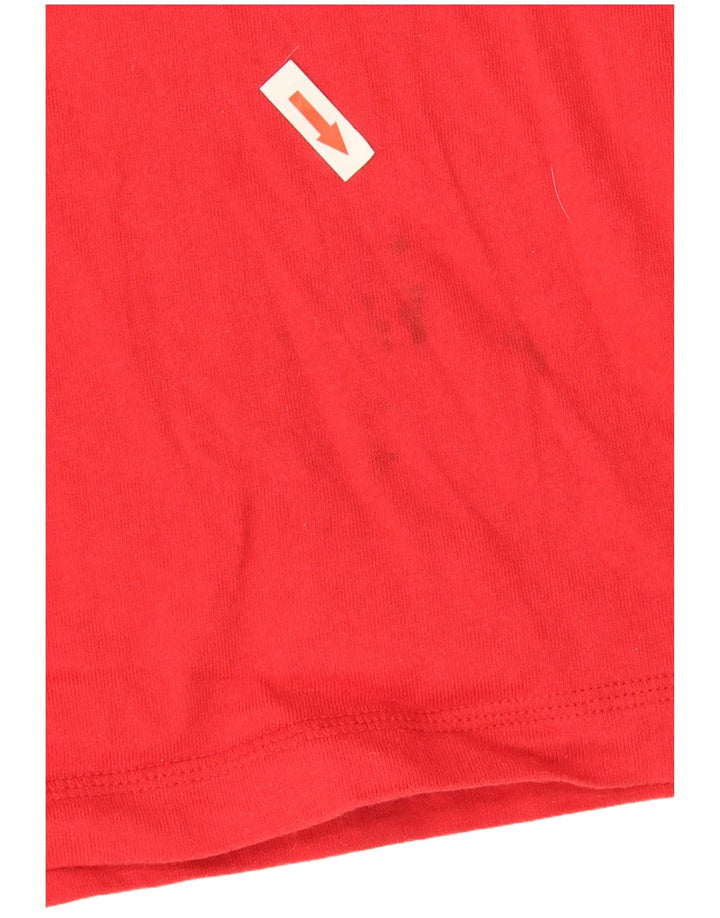 Champion Haut à manches longues pour homme en coton rouge 2XL