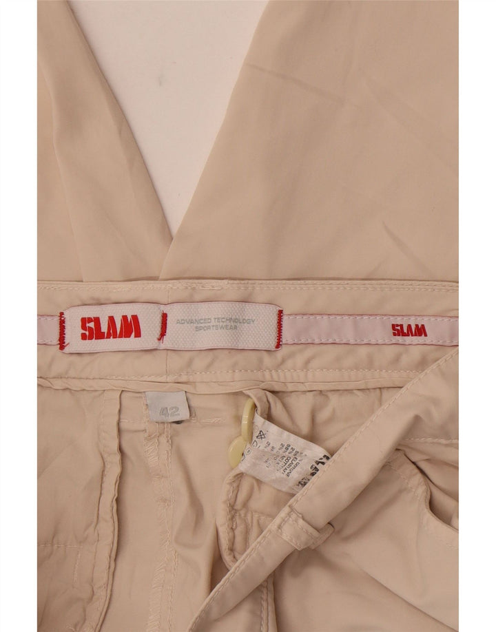 Slam Short Chino Femme IT 42 Moyen W30 Coton Beige