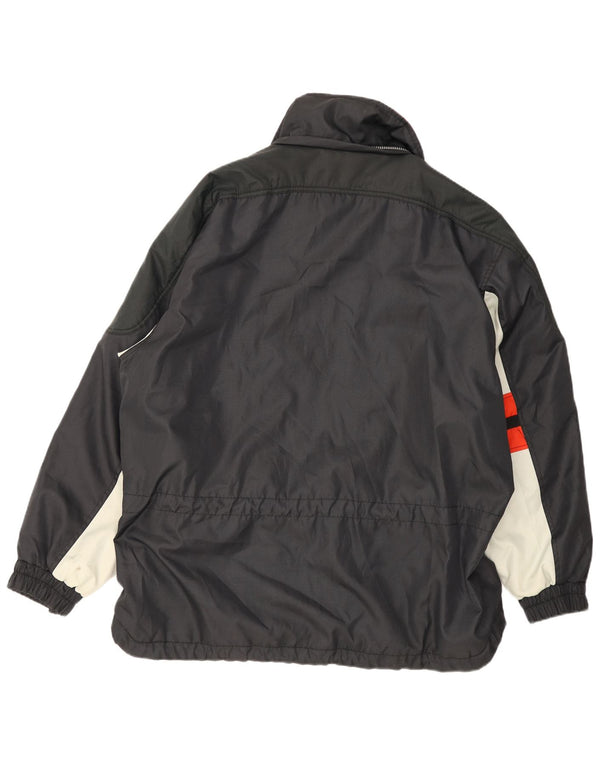 Think Pink Veste de ski à capuche coupe régulière pour homme IT 54 2XL Noir Colourblock