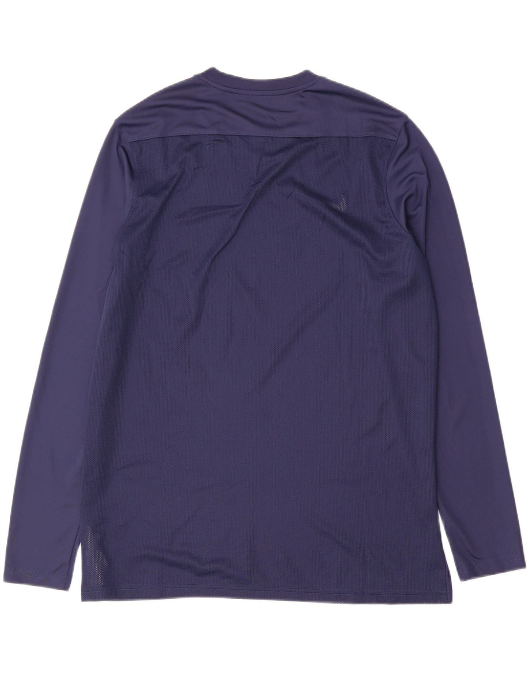 Nike Dri Fit Slim Fit Haut à manches longues XL Bleu marine Polyester